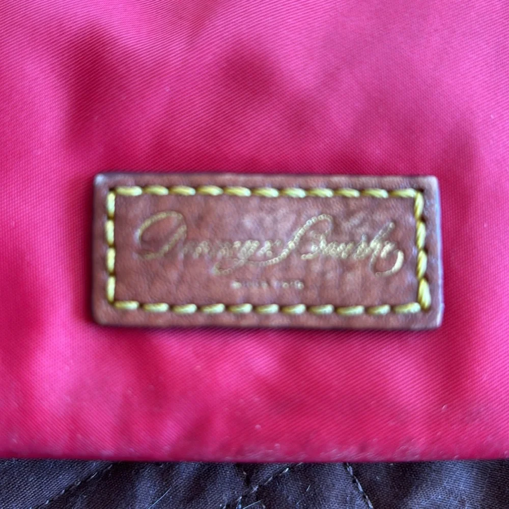 Vintage Dooney and Bourke red crossbody.